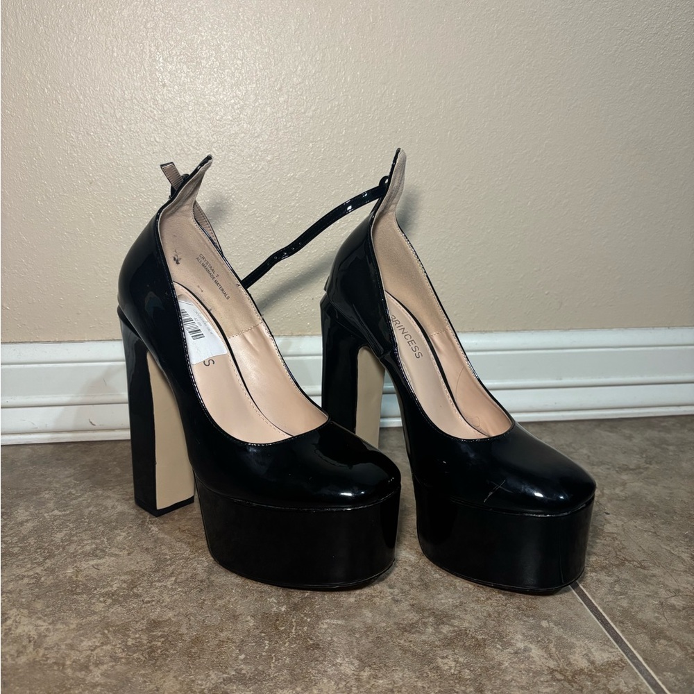 Black Platform Heels